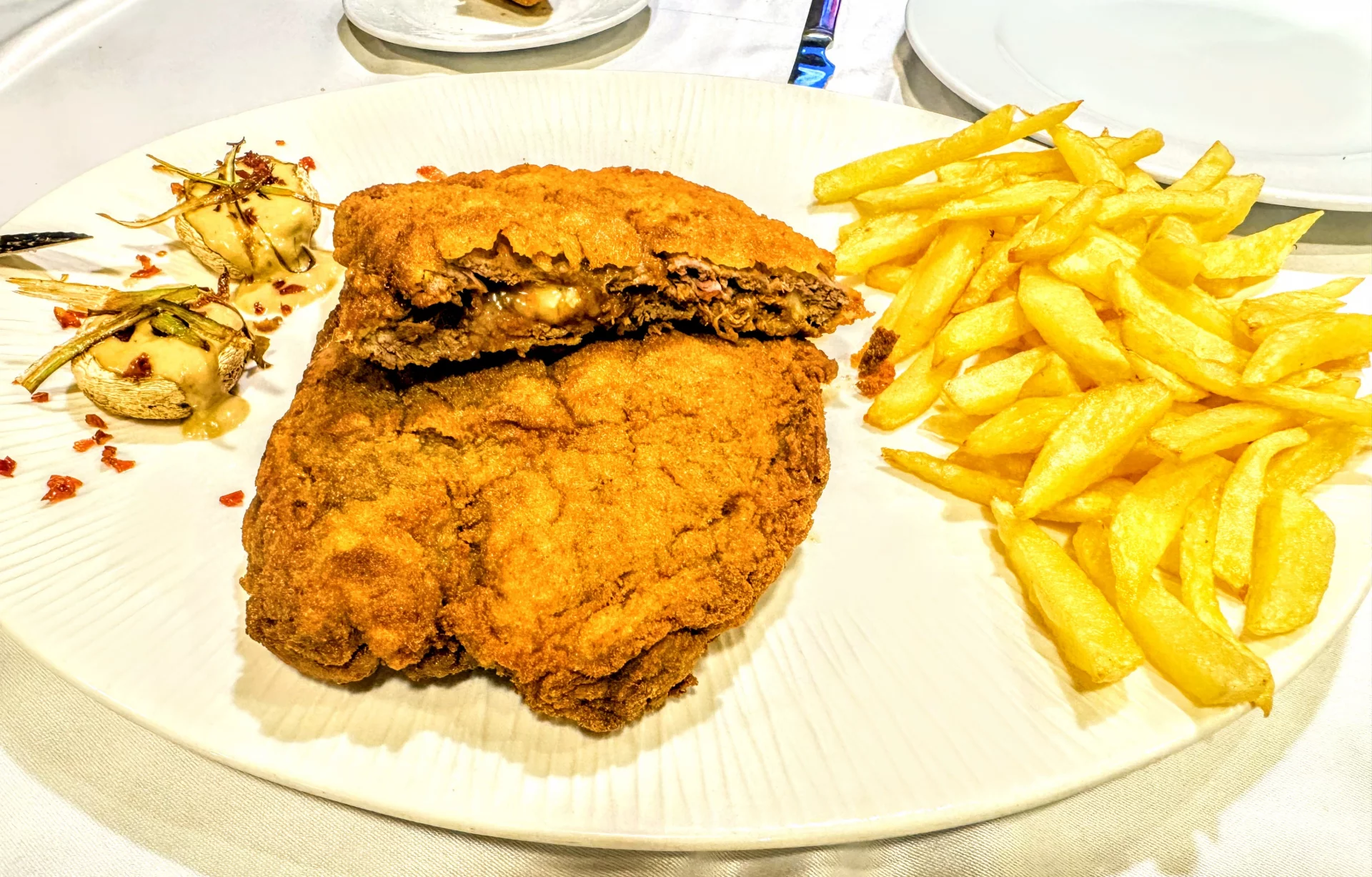 Cachopo ganador del Concurso Nacional IGP Ternera Asturiana